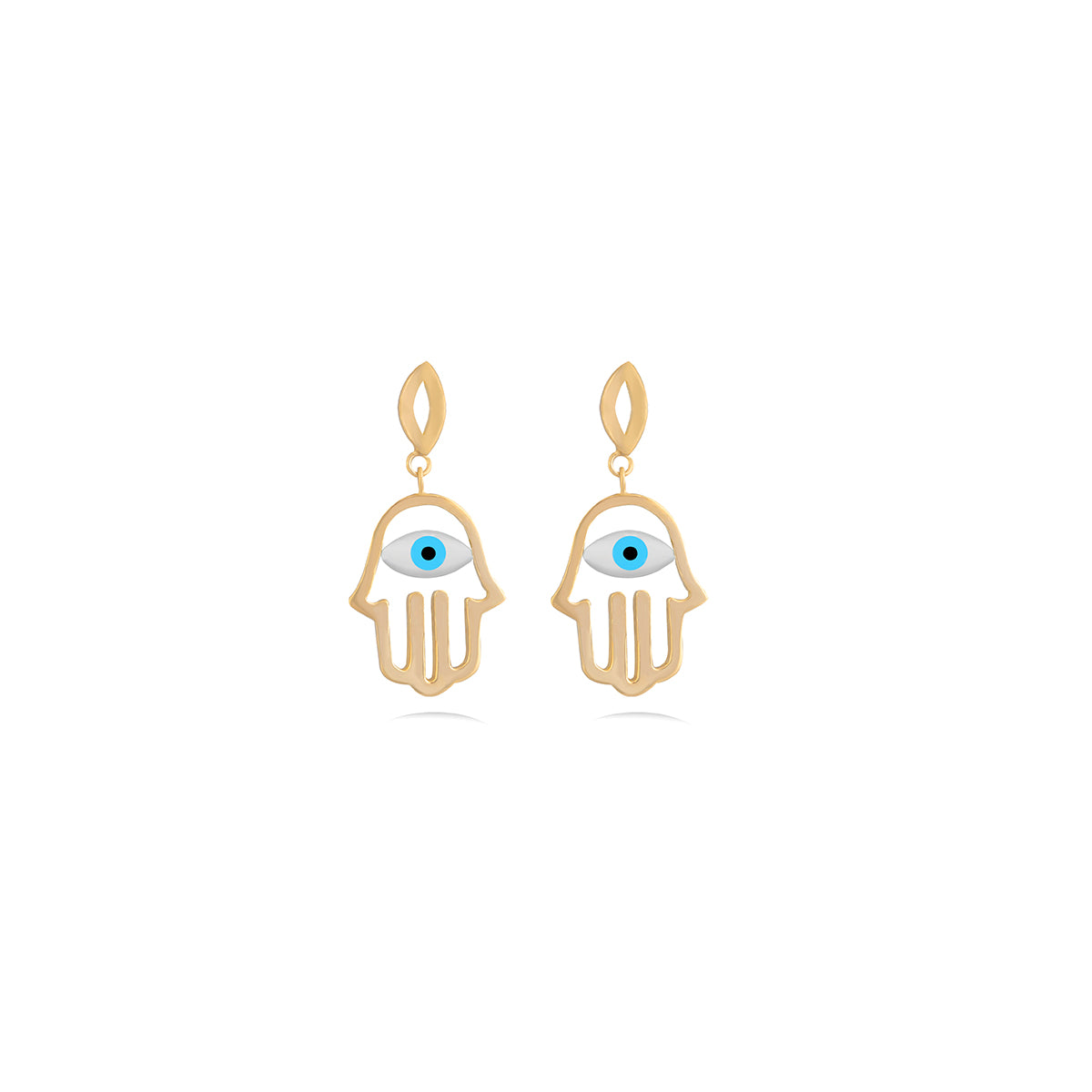 Hamsa evil eye deals earrings