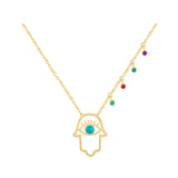 Lucky Hamsa Necklace